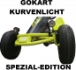 Preview: Gokart LED Kurvenlicht SPEZIAL 2xFront PitchBlack DESIGN