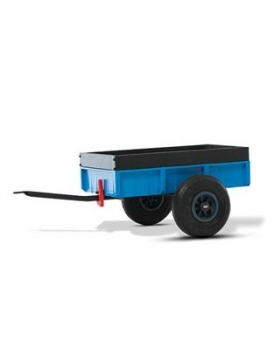 BERG Gokart Anhänger Steel Trailer XL blau