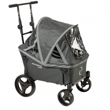 Beachwagon Sonnenverdeck für Push dunkelgrau