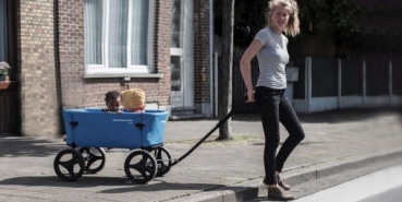 Beachwagon LITE Bollerwagen faltbar HELLGRAU