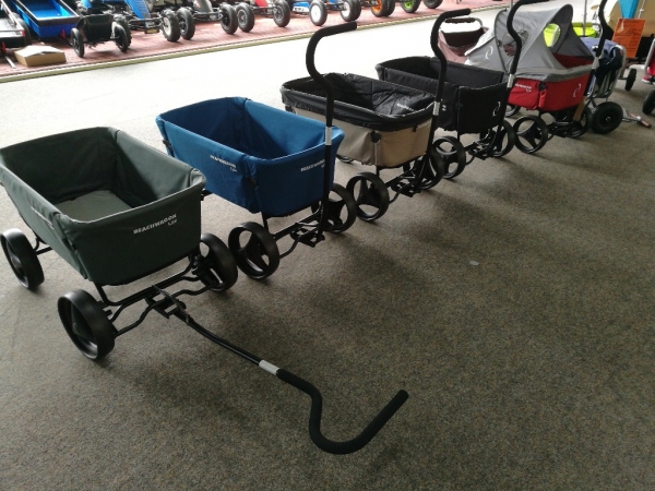 Beachwagon LITE Bollerwagen faltbar HELLGRAU