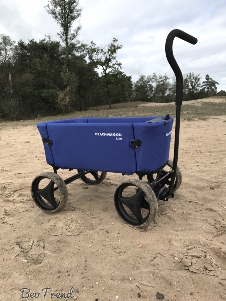 Beachwagon LITE Bollerwagen faltbar dunkelgrau