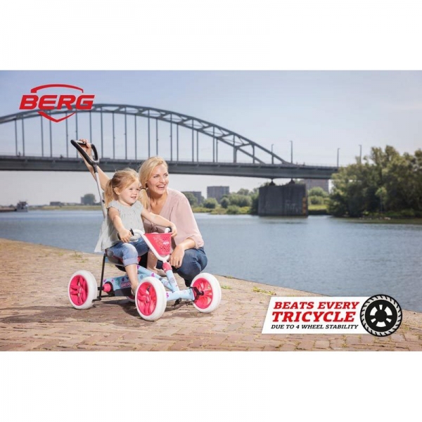 BERG Gokart Buzzy Bloom 2-in-1