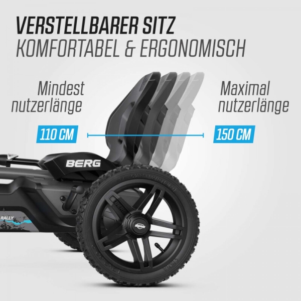Berg Rally DTR BLACK 3 Gänge