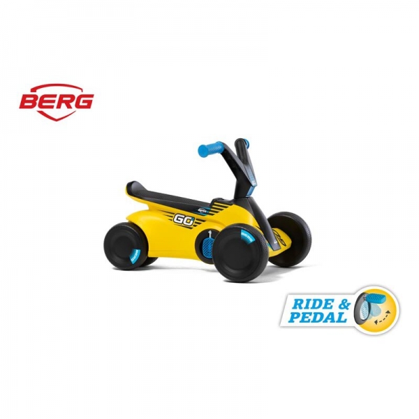 BERG Gokart Laufrad GO2 SparX gelb