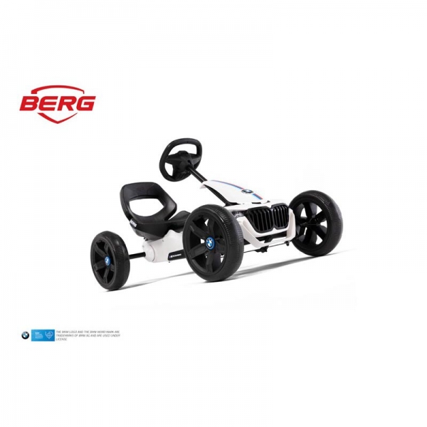 BERG Gokart Reppy BMW weiß inkl. Soundbox